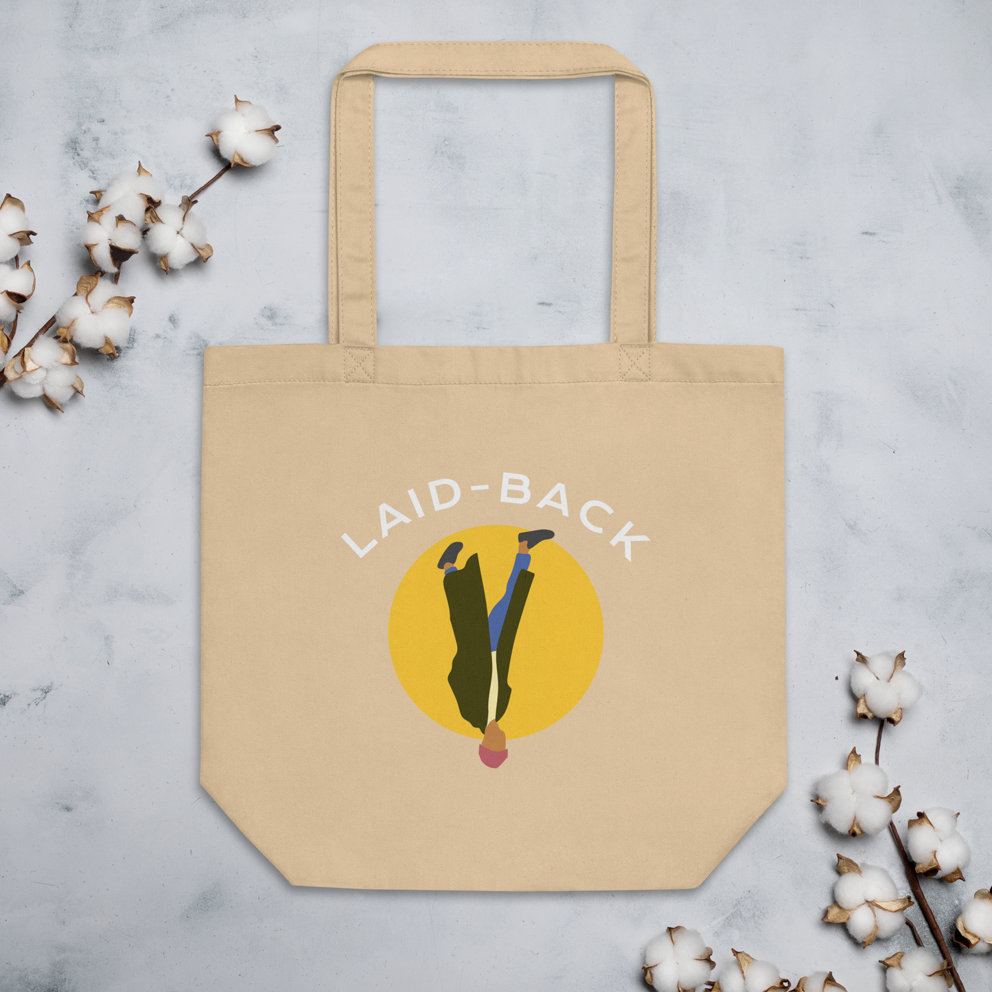 Laid Backwards Tote.